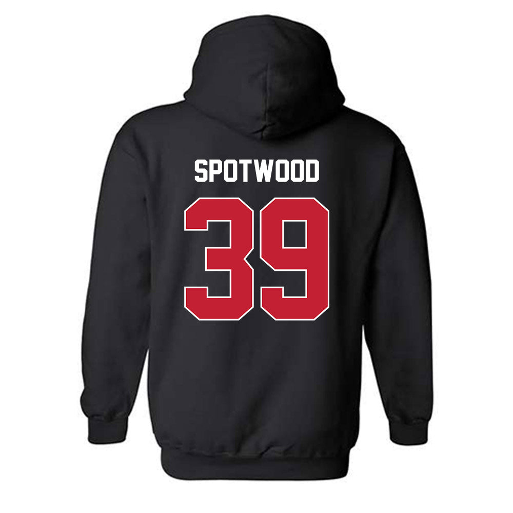 Utah - NCAA Football : Bryan Spotwood - Classic Shersey Hooded Sweatshirt-1