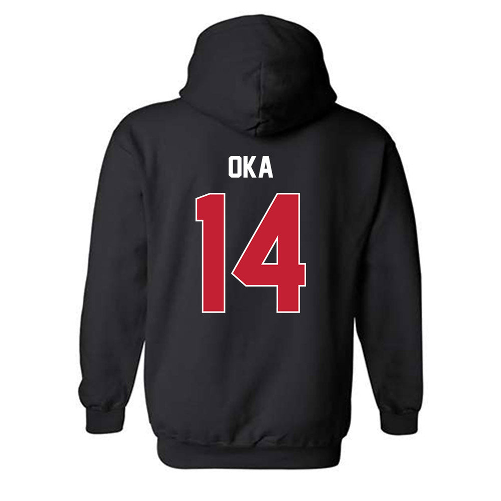 Utah - NCAA Women's Soccer : Julia Oka - Classic Shersey Hooded Sweatshirt-1