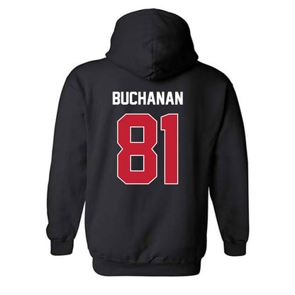 Utah - NCAA Football : JJ Buchanan - Classic Shersey Hooded Sweatshirt-1