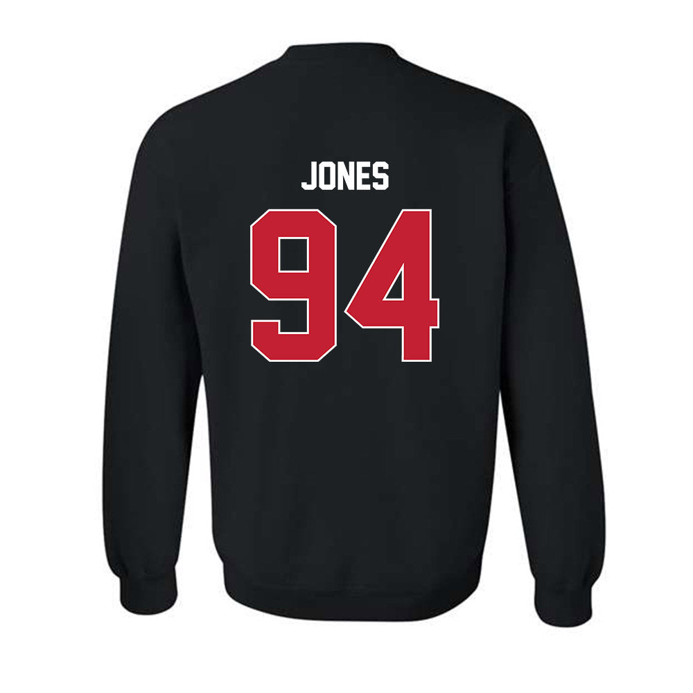 Utah - NCAA Football : Jaxson Jones - Classic Shersey Crewneck Sweatshirt-1