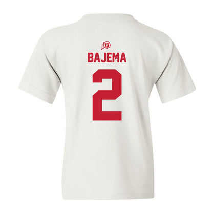 Utah - NCAA Men's Basketball : Cole Bajema - Youth T-Shirt