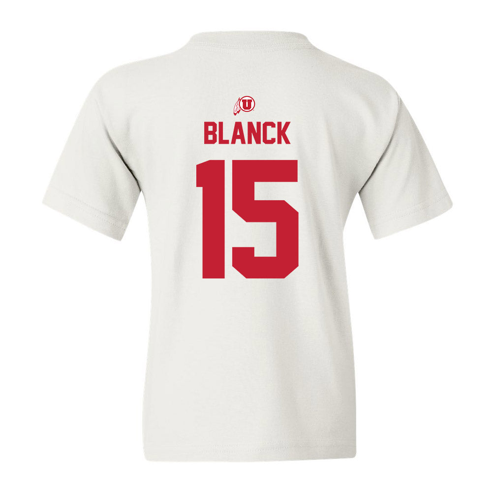 Utah - NCAA Women's Basketball : Alyssa Blanck - Youth T-Shirt