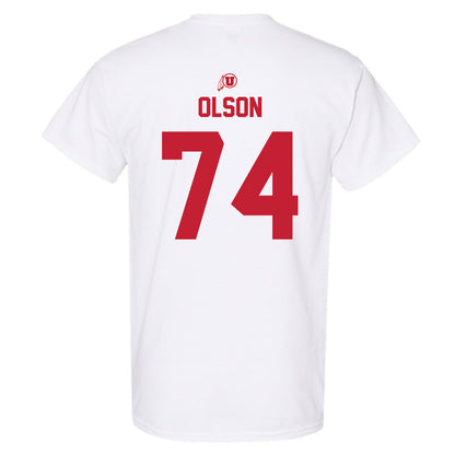 Utah - NCAA Football : Keith Olson - Classic Shersey T-Shirt-1