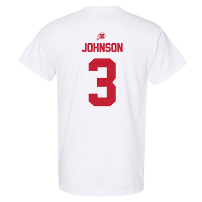 Utah - NCAA Football : Nate Johnson - Classic Shersey T-Shirt-1