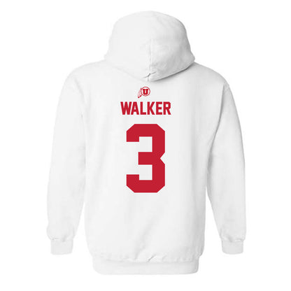 Utah - NCAA Women's Basketball : Brooke Walker - Classic Shersey Hooded Sweatshirt-1