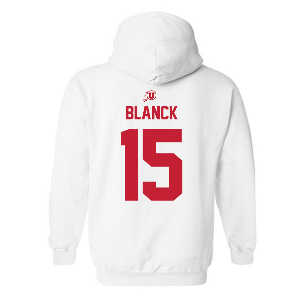 Utah - NCAA Women's Basketball : Alyssa Blanck - Hooded Sweatshirt