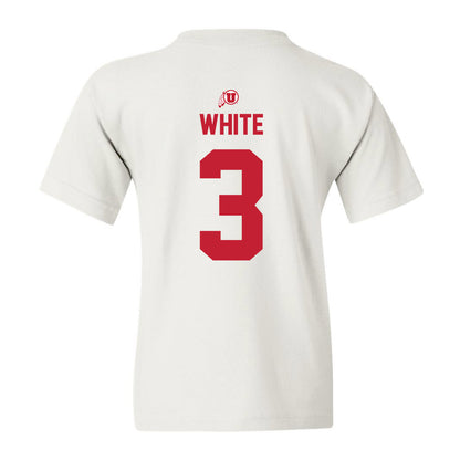 Utah - NCAA Women's Basketball : Lani White - Youth T-Shirt