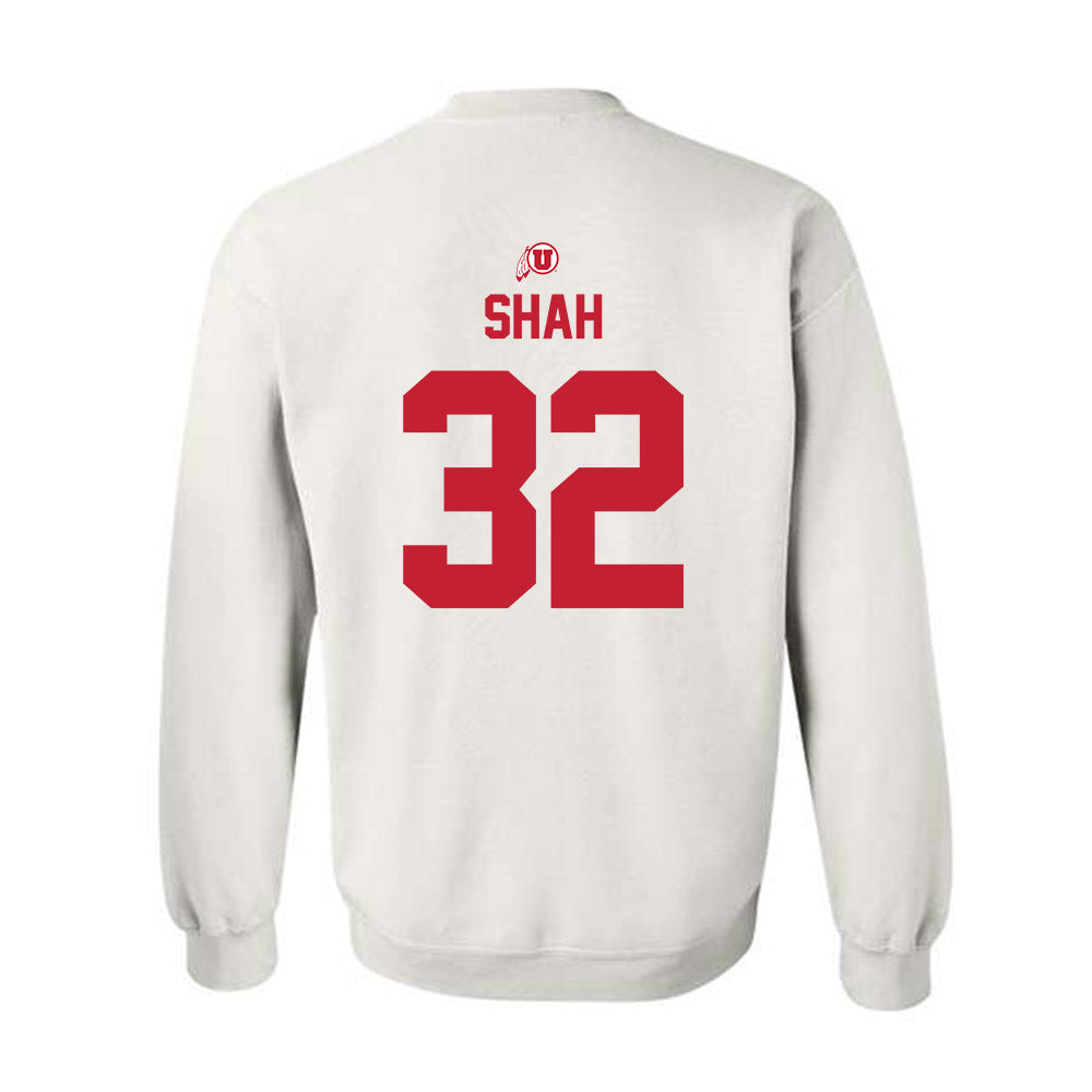 Utah - NCAA Football : Omar Shah - Classic Shersey Crewneck Sweatshirt-1