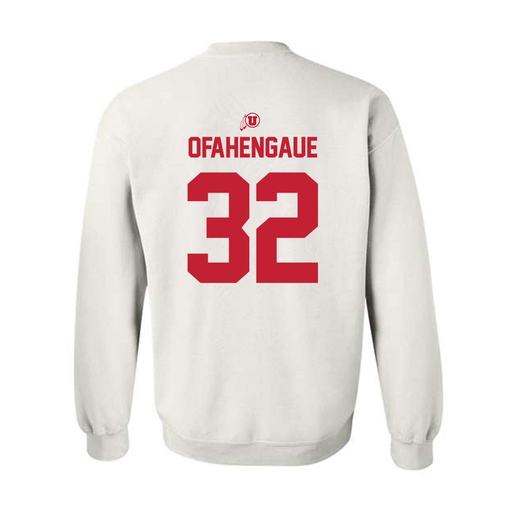 Utah - NCAA Football : Helaman Ofahengaue - Classic Shersey Crewneck Sweatshirt