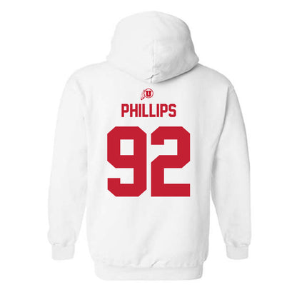 Utah - NCAA Football : Orion Phillips - Classic Shersey Hooded Sweatshirt-1