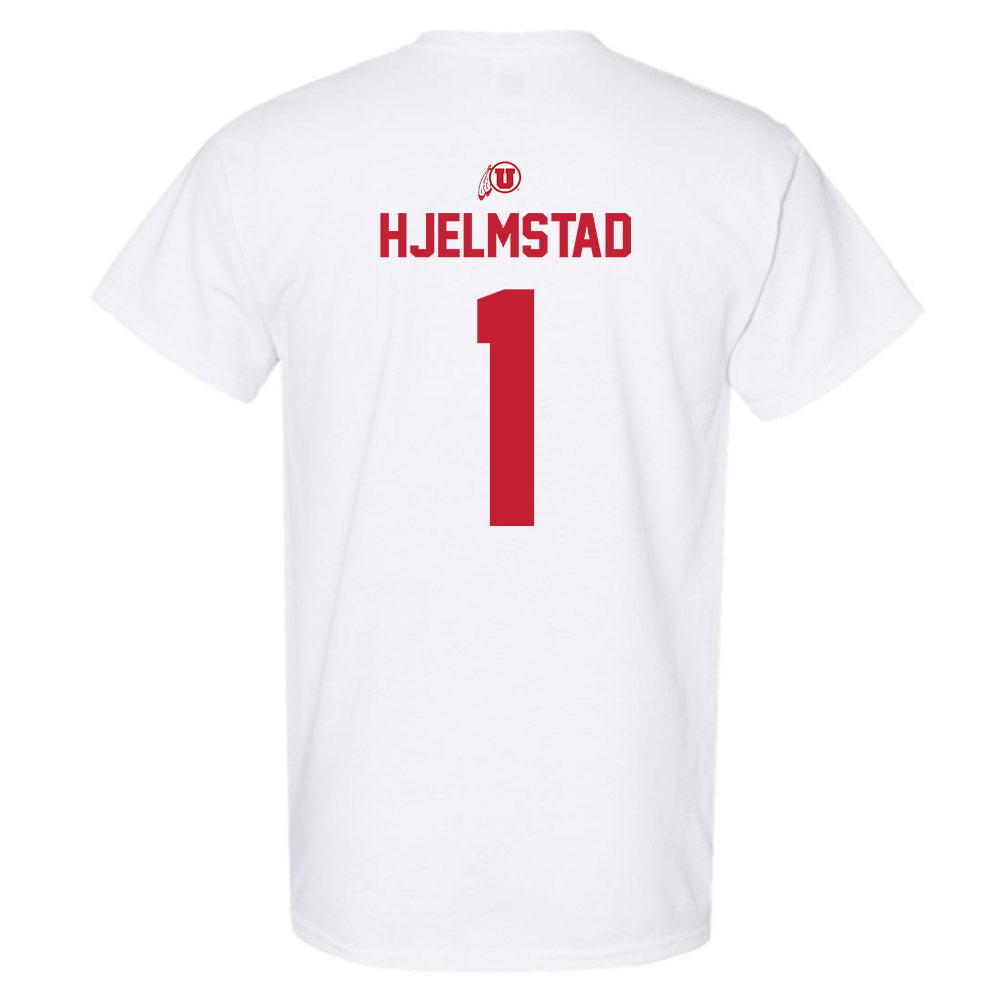 Utah - NCAA Women's Basketball : Avery Hjelmstad - Classic Shersey T-Shirt-1