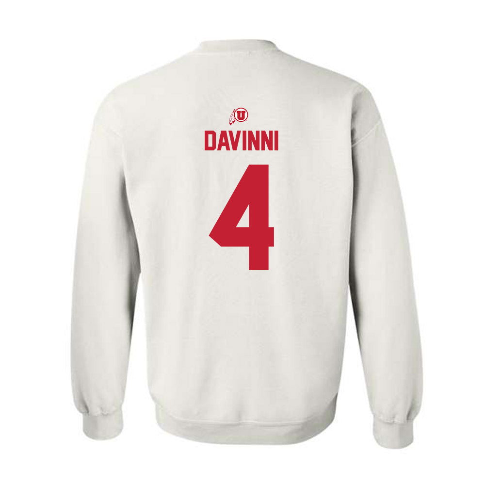 Utah - NCAA Baseball : Michael Davinni - Classic Shersey Crewneck Sweatshirt