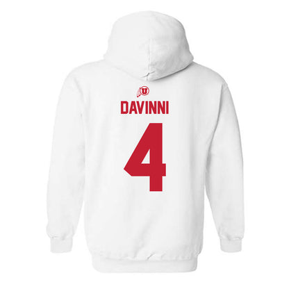 Utah - NCAA Baseball : Michael Davinni - Classic Shersey Hooded Sweatshirt