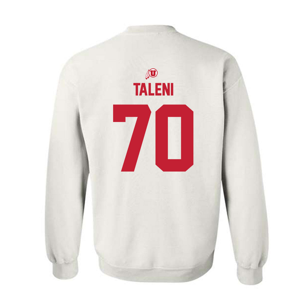 Utah - NCAA Football : Alma-Spencer Taleni - Crewneck Sweatshirt