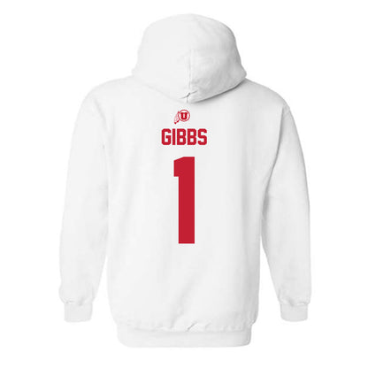 Utah - NCAA Women's Soccer : Erin Gibbs - Classic Shersey Hooded Sweatshirt-1