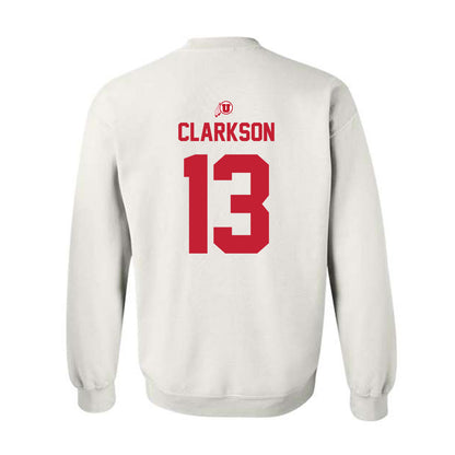 Utah - NCAA Baseball : TJ Clarkson - Crewneck Sweatshirt