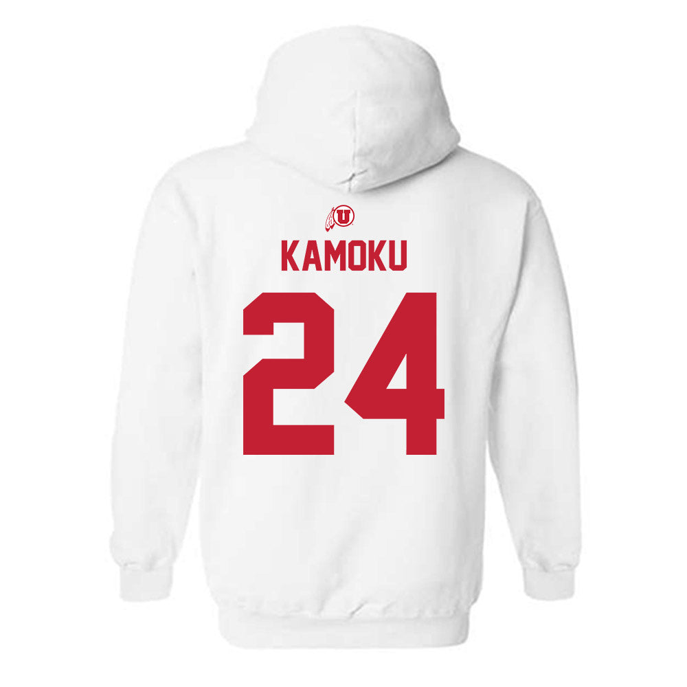 Utah - NCAA Football : Diezel Kamoku - Classic Shersey Hooded Sweatshirt-1