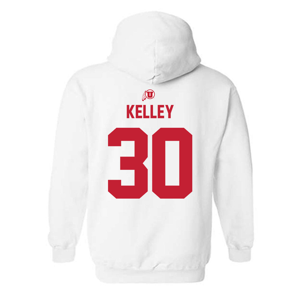 Utah - NCAA Football : Kaden Kelley - Classic Shersey Hooded Sweatshirt-1