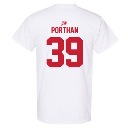 Utah - NCAA Baseball : Brett Porthan - T-Shirt