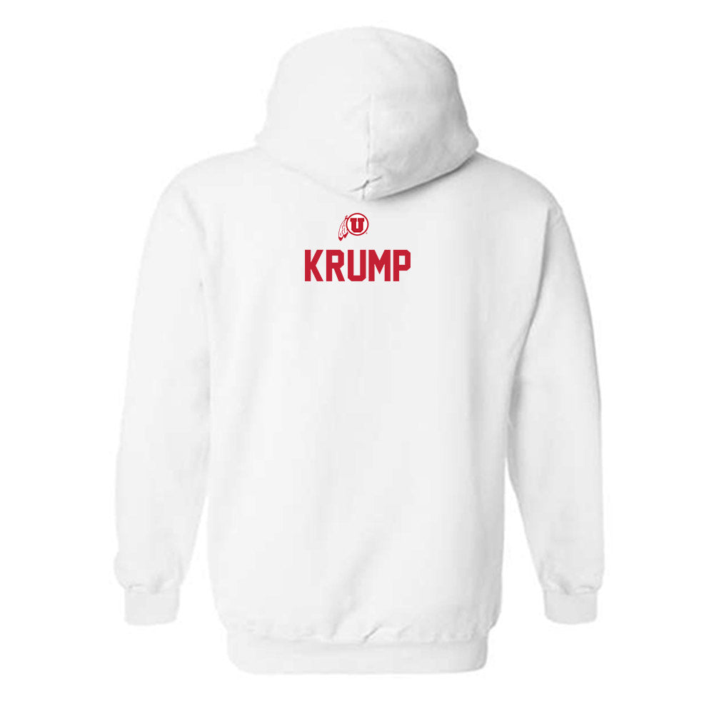 Utah - NCAA Women's Gymnastics : Sarah Krump - Classic Shersey Hooded Sweatshirt-1