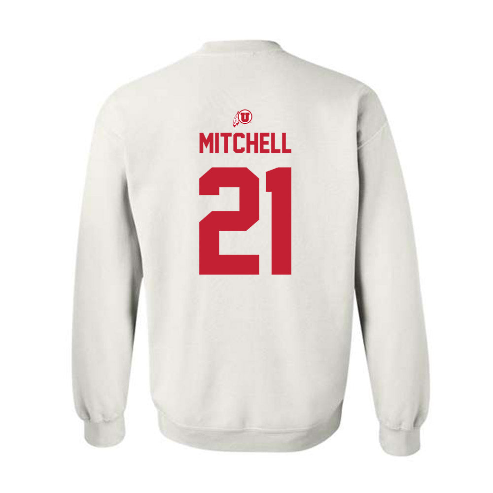 Utah - NCAA Football : Michael Mitchell - Classic Shersey Crewneck Sweatshirt