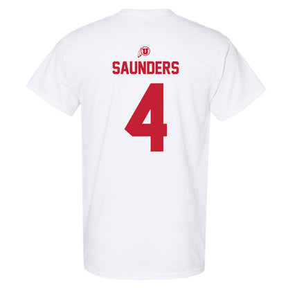 Utah - NCAA Football : Donovan Saunders - Classic Shersey T-Shirt-1