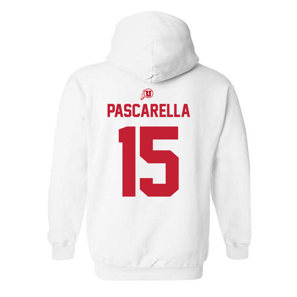 Utah - NCAA Men's Lacrosse : Marco Pascarella - Classic Shersey Hooded Sweatshirt-1