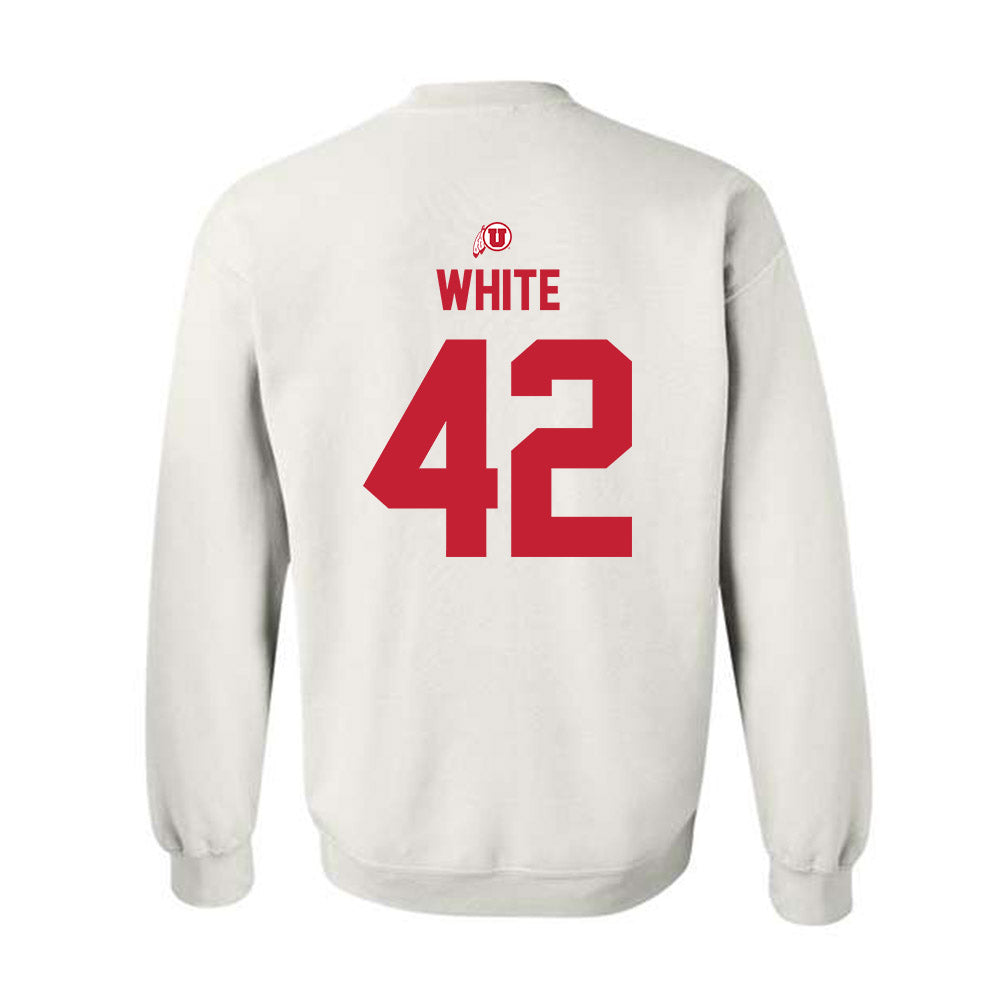 Utah - NCAA Softball : Hailee White - Classic Shersey Crewneck Sweatshirt-1
