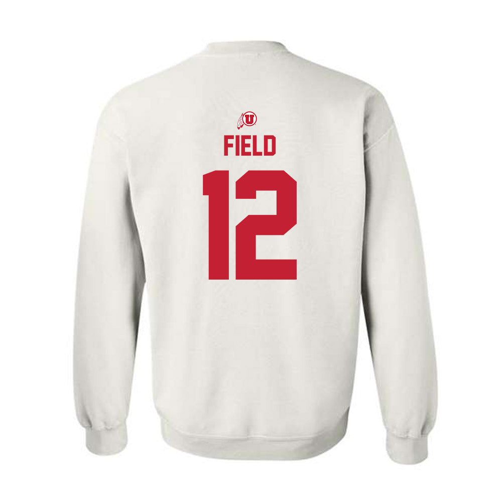 Utah - NCAA Women's Volleyball : Katelynn Field - Classic Shersey Crewneck Sweatshirt-1