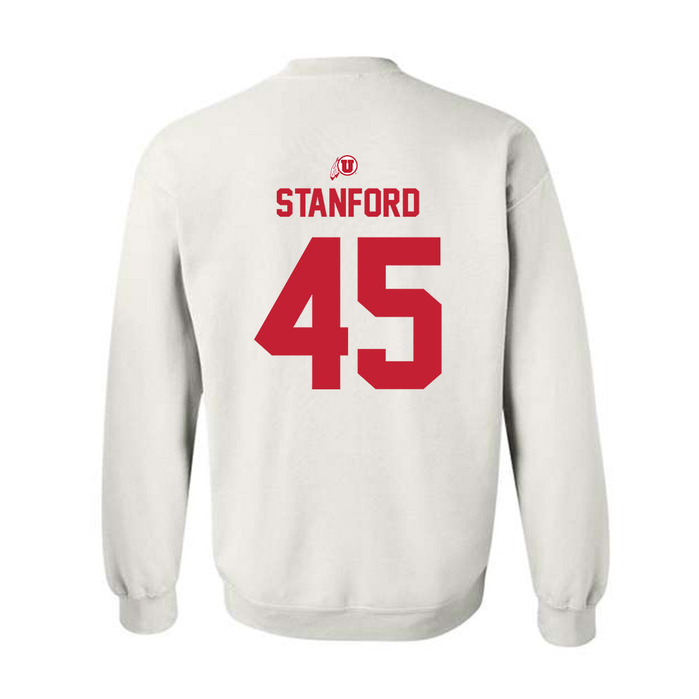 Utah - NCAA Baseball : Michael Alan Stanford - Crewneck Sweatshirt