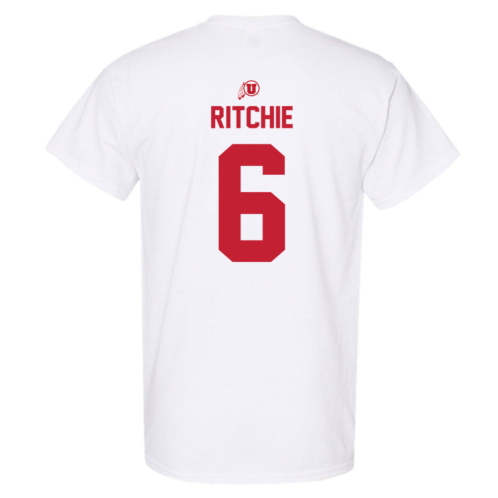 Utah - NCAA Football : Nate Ritchie - Classic Shersey T-Shirt-1