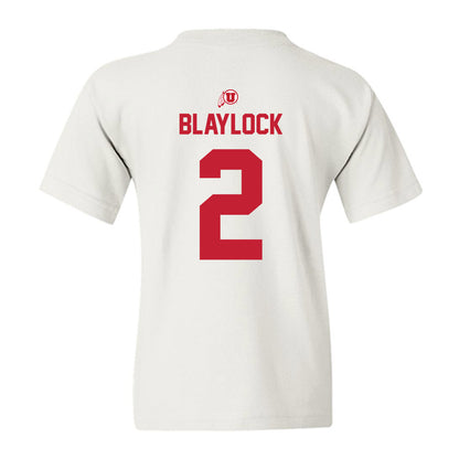 Utah - NCAA Women's Soccer : Callie Blaylock - Classic Shersey Youth T-Shirt-1