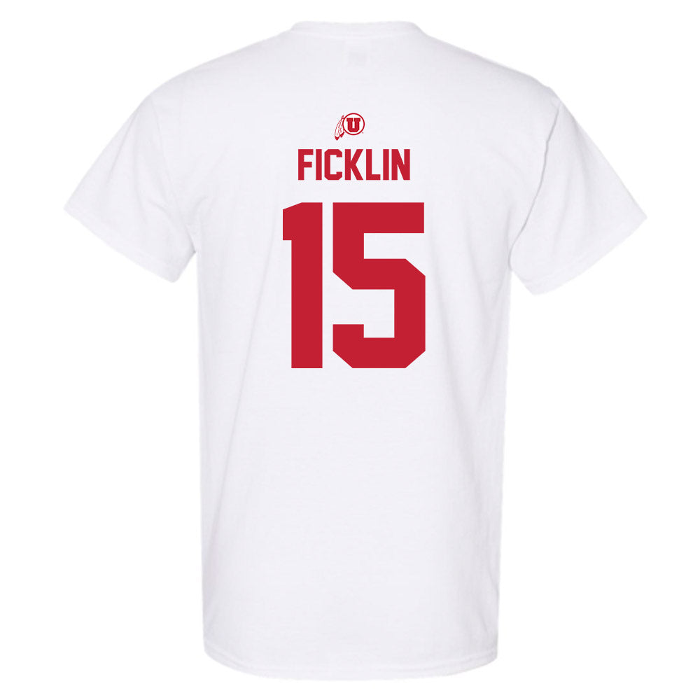 Utah - NCAA Football : Jamarian Ficklin - Classic Shersey T-Shirt-1