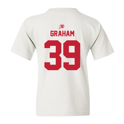 Utah - NCAA Baseball : Seth Graham - Classic Shersey Youth T-Shirt-1