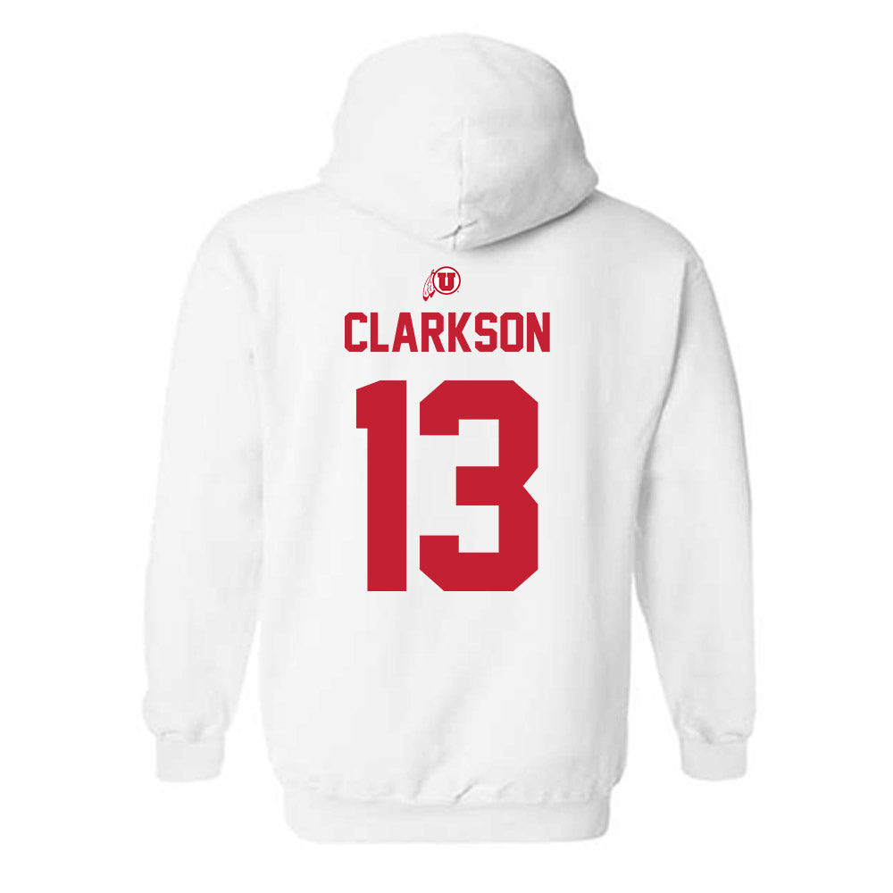 Utah - NCAA Baseball : TJ Clarkson - Hooded Sweatshirt