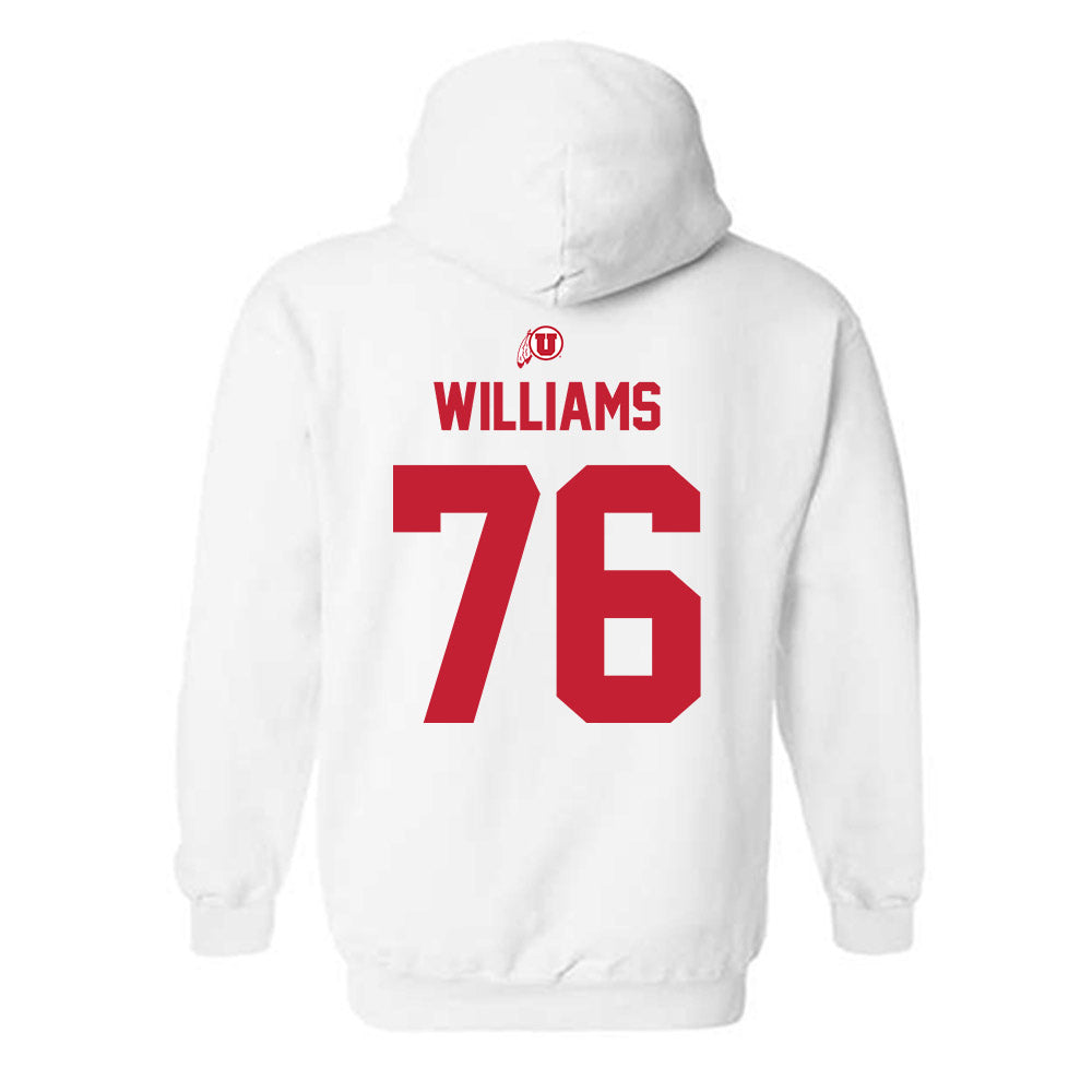 Utah - NCAA Football : Zereoue Williams - Hooded Sweatshirt