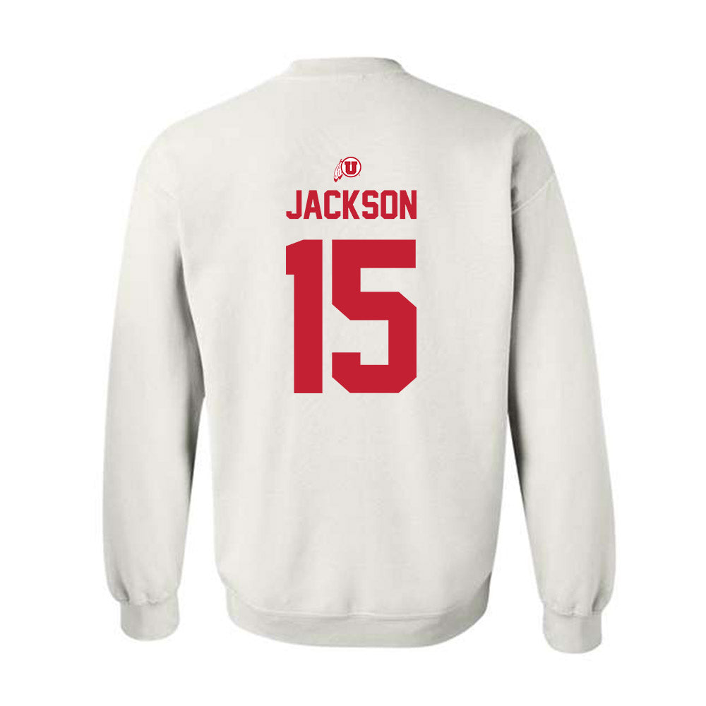Utah - NCAA Men's Basketball : Alvin Jackson - Classic Shersey Crewneck Sweatshirt-1