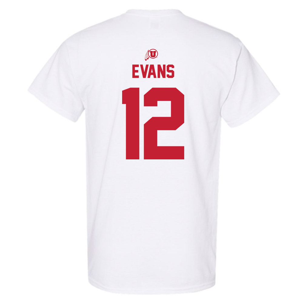 Utah - NCAA Women's Basketball : Chyra Evans - Classic Shersey T-Shirt-1