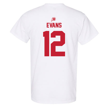 Utah - NCAA Women's Basketball : Chyra Evans - Classic Shersey T-Shirt-1