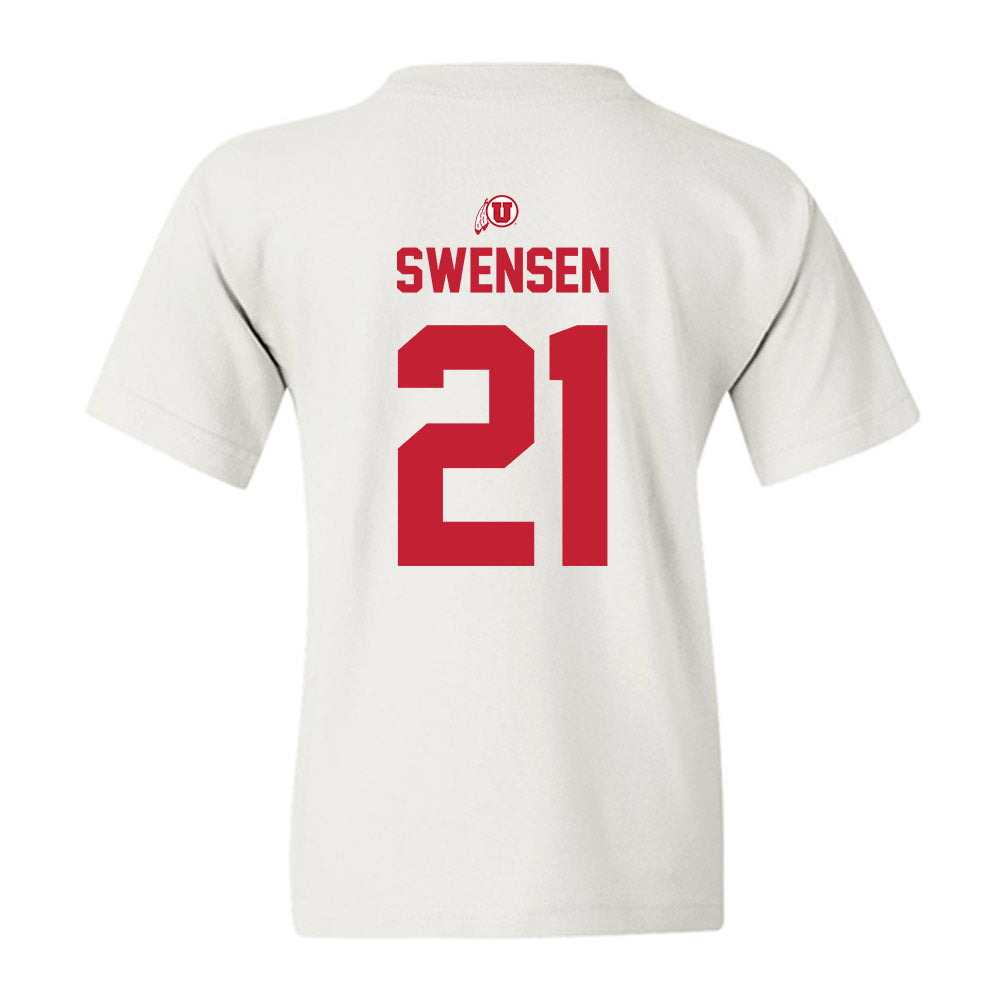 Utah - NCAA Women's Soccer : Ali Swensen - Classic Shersey Youth T-Shirt-1