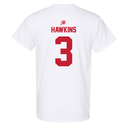 Utah - NCAA Baseball : Zakye Hawkins - Classic Shersey T-Shirt-1