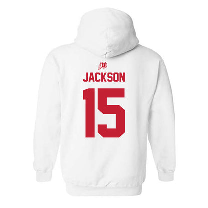 Utah - NCAA Men's Basketball : Alvin Jackson - Classic Shersey Hooded Sweatshirt-1