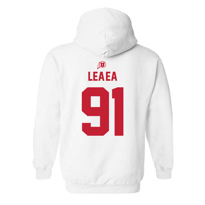 Utah - NCAA Football : Jonah Lea'ea - Classic Shersey Hooded Sweatshirt