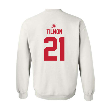 Utah - NCAA Football : Nathan Tilmon - Classic Shersey Crewneck Sweatshirt-1