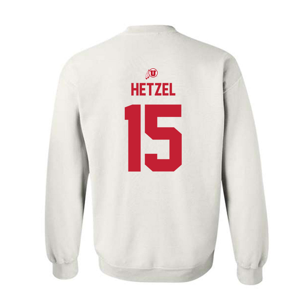 Utah - NCAA Women's Soccer : Ava Hetzel - Classic Shersey Crewneck Sweatshirt-1
