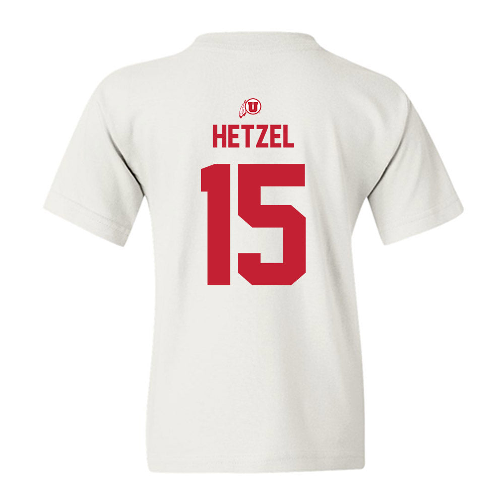 Utah - NCAA Women's Soccer : Ava Hetzel - Classic Shersey Youth T-Shirt-1