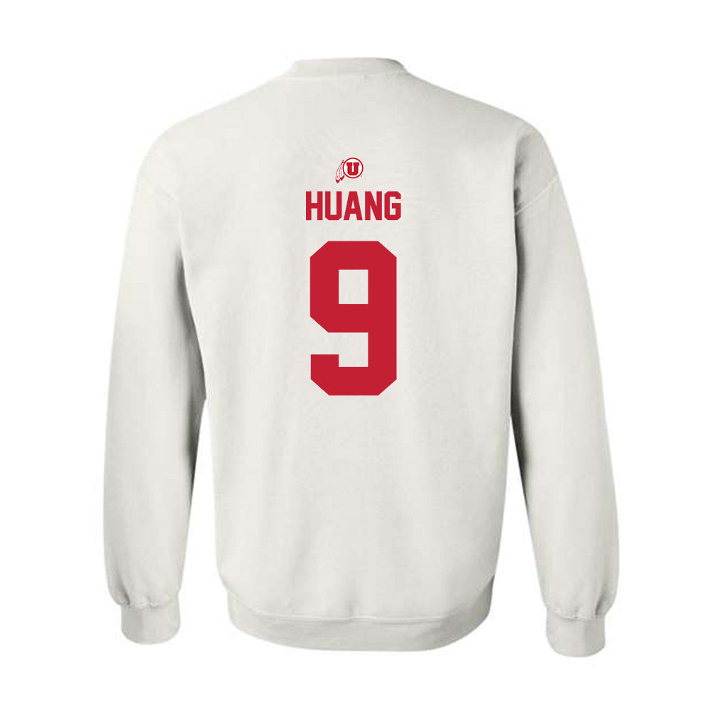 Utah - NCAA Men's Basketball : Jerry Huang - Classic Shersey Crewneck Sweatshirt