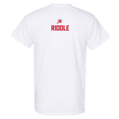 Utah - NCAA Women's Track & Field : Kinzlee Riddle - Classic Shersey T-Shirt-1