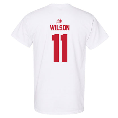 Utah - NCAA Football : Isaac Wilson - Classic Shersey T-Shirt-1