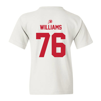 Utah - NCAA Football : Zereoue Williams - Youth T-Shirt